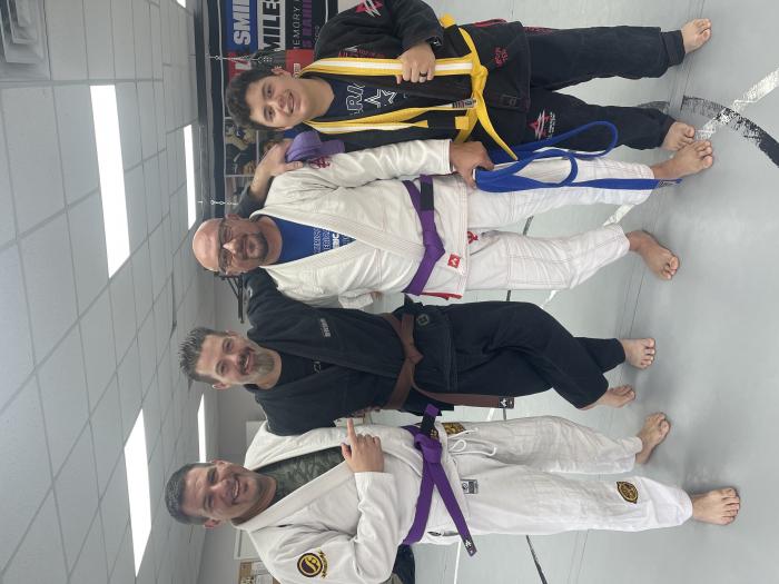 Purple belt · December 17, 2022 · Promoted by Rocky Budhri