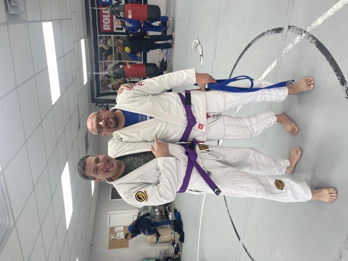 Purple belt · December 17, 2022 · Promoted by Rocky Budhri