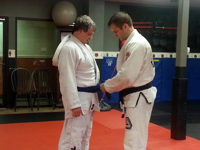 Blue belt · March 12, 2014 · Promoted by Mike Patterson