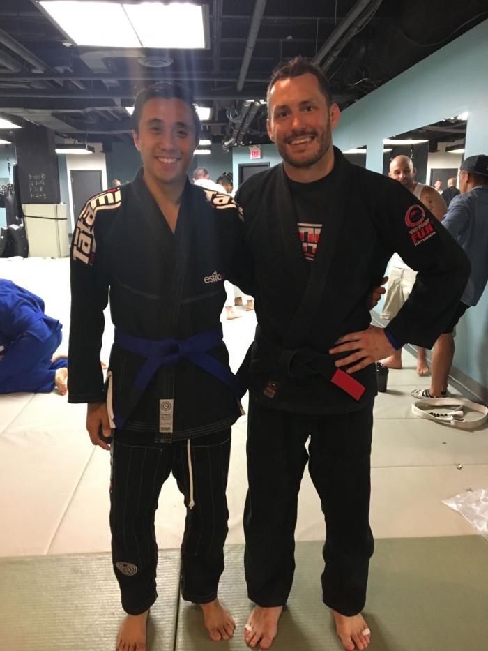 Blue belt promotion
