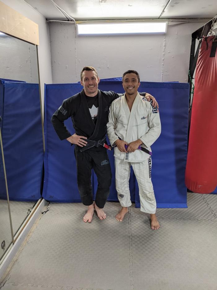 Purple belt promotion