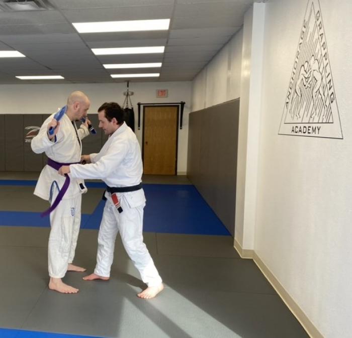 Purple belt · April 3, 2023 · Promoted by Stephen Saccone