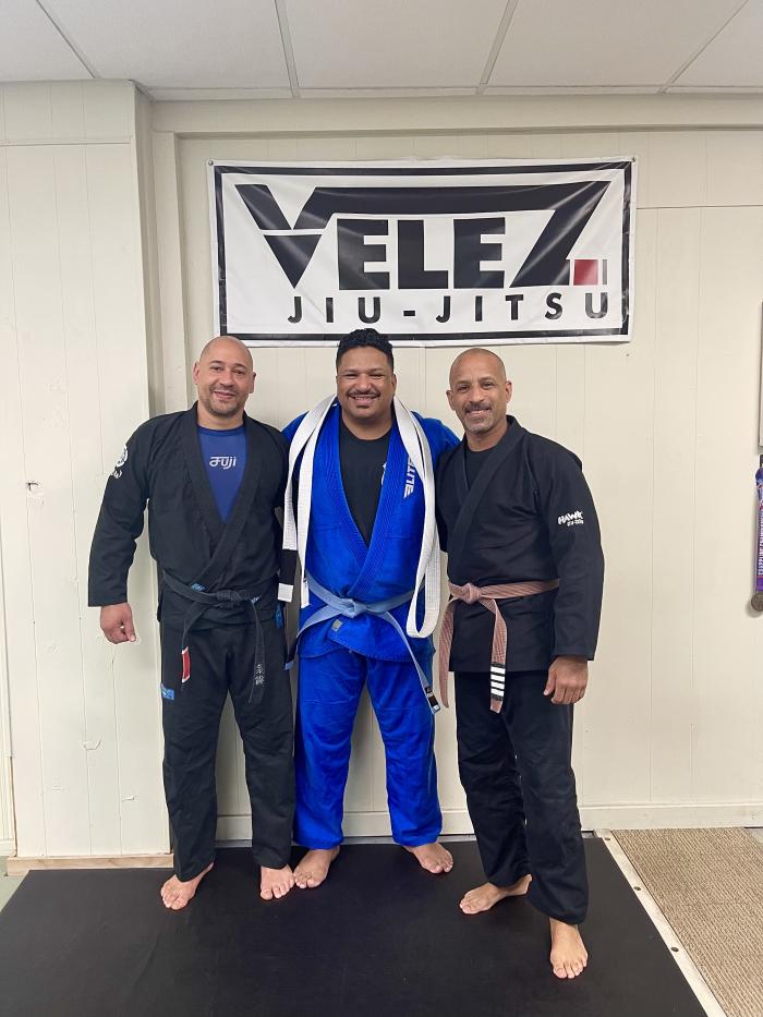 Blue belt · April 3, 2023 · Promoted by Javier Velez