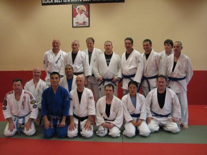 Promoted to Blue Belt by Kenny Kim and Eddie Camden 2009