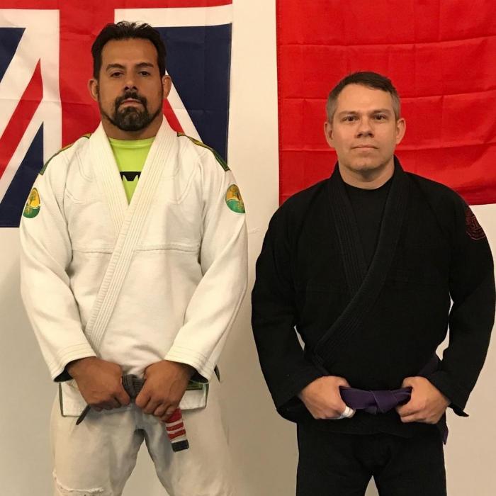 Promoted to Purple belt by Omar Lira in 2017
