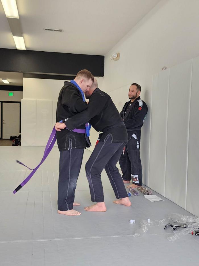 Purple belt · March 25, 2023 · Promoted by Shawn Lawrence