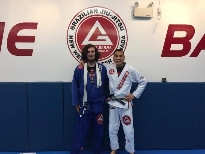 Blue belt · October 30, 2018 · Promoted by Raz Chan