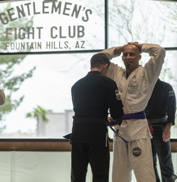 Purple belt · April 1, 2023 · Promoted by Michael Currier