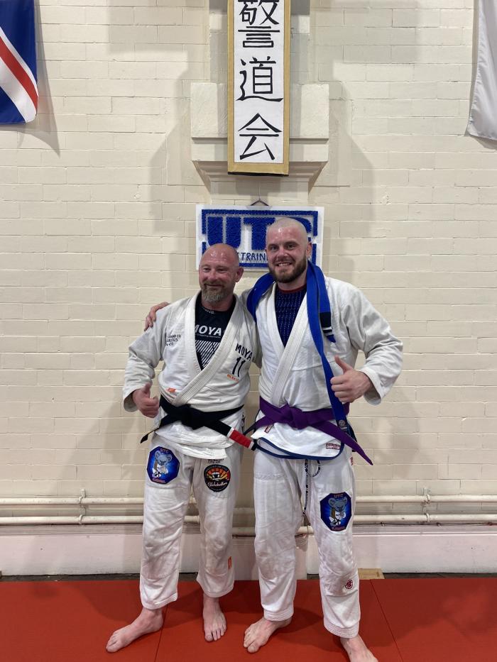 Purple belt · July 21, 2022 · Promoted by Scot Tudhope