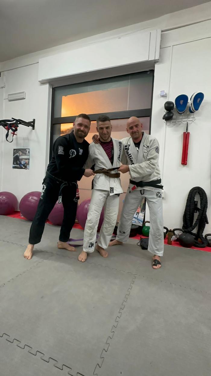 Brown belt · April 7, 2023 · Promoted by Angelo Marino