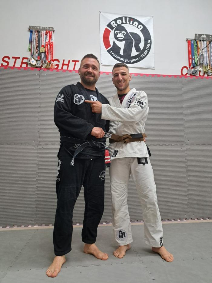 Brown belt · April 7, 2023 · Promoted by Angelo Marino