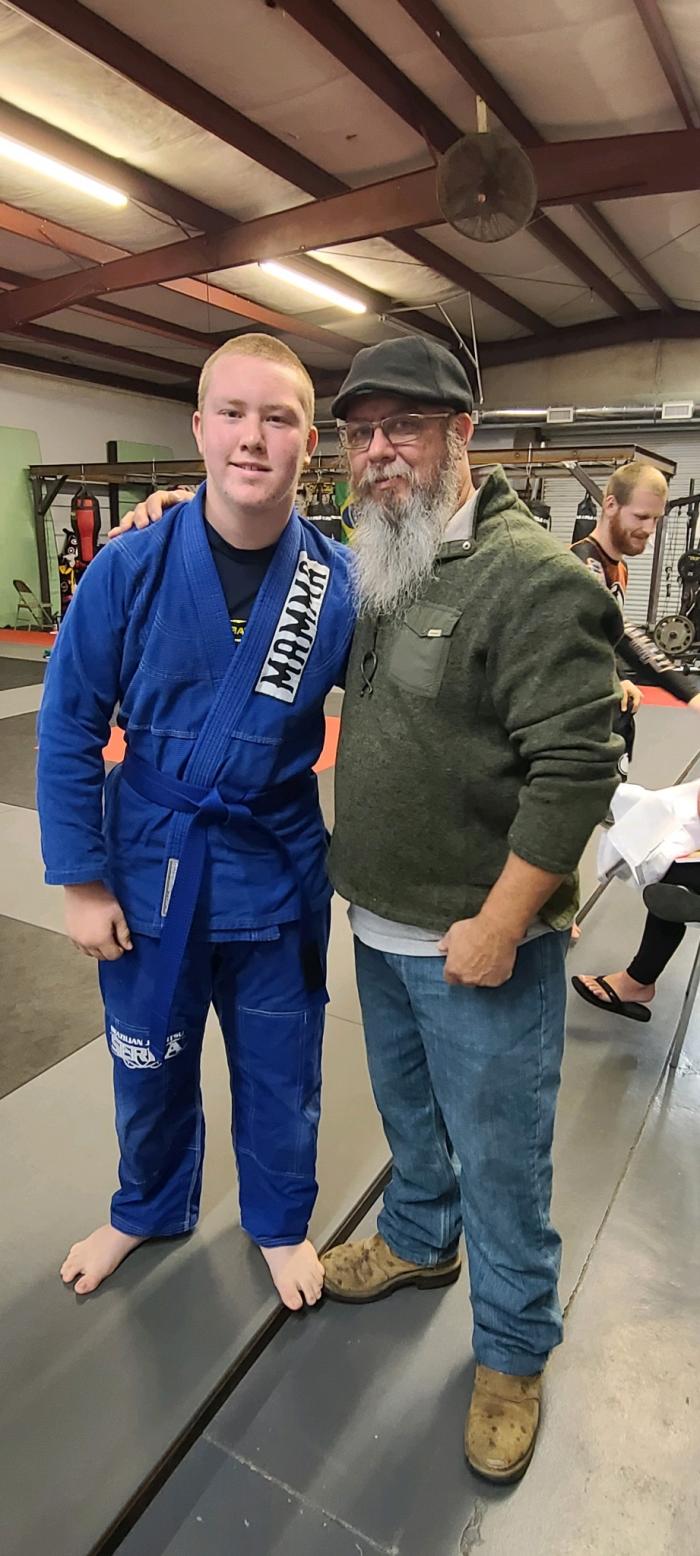 Blue belt · April 8, 2023 · Promoted by Frank Mullis Jr