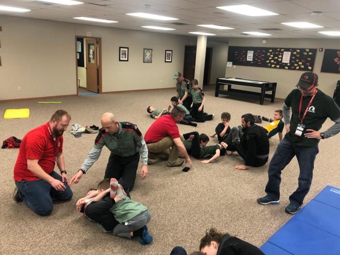 Trail Life BJJ Demo Gretna