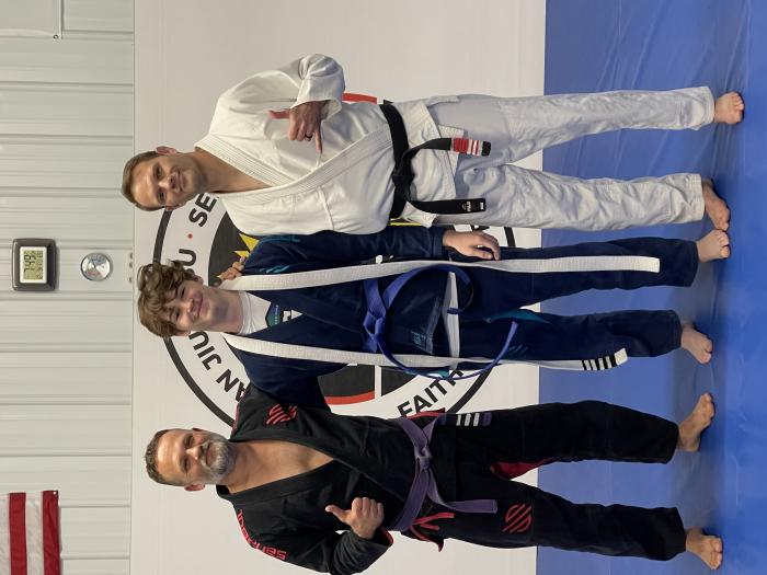 Blue belt · December 9, 2022 · Promoted by Chris Bumgarner