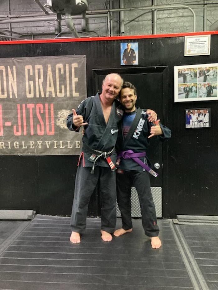 Purple belt · September 12, 2022 · Promoted by Mark 'Mack' Daley