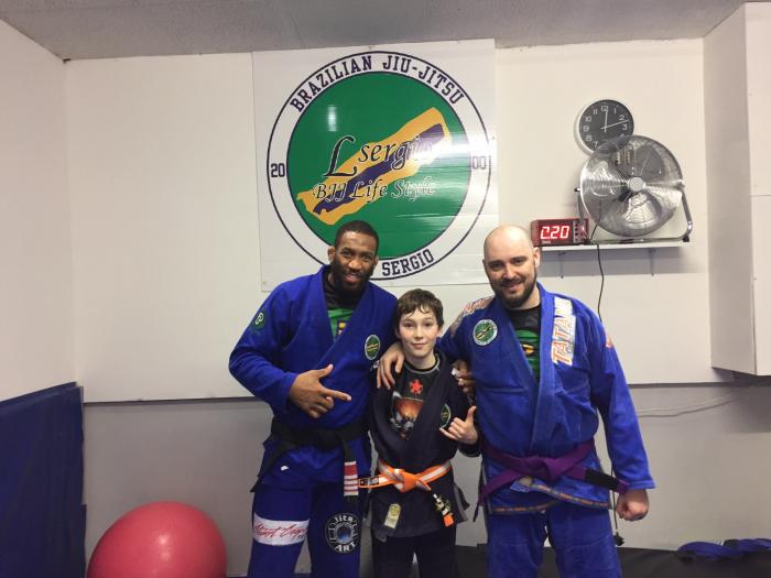 Purple belt · February 18, 2017 · Promoted by Lucio Sergio Dos Santos