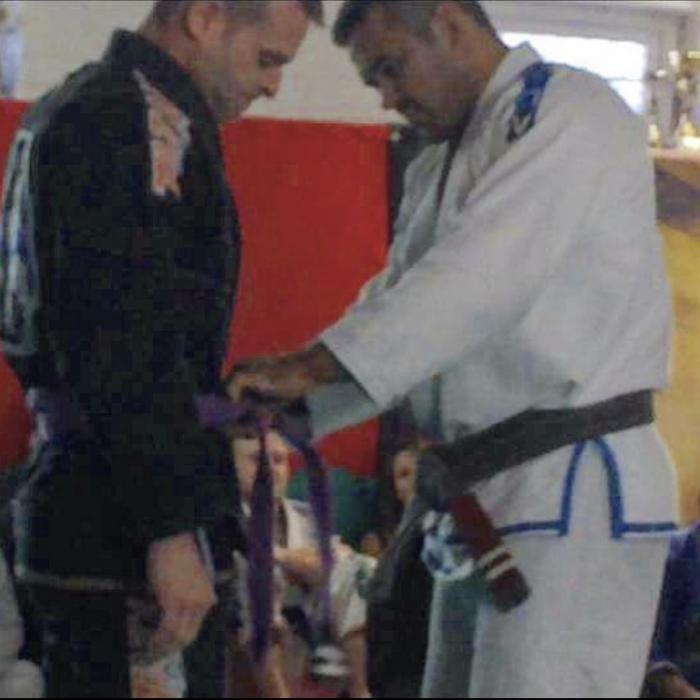 Purple belt · July 13, 2015 · Promoted by Ricardo da silva
