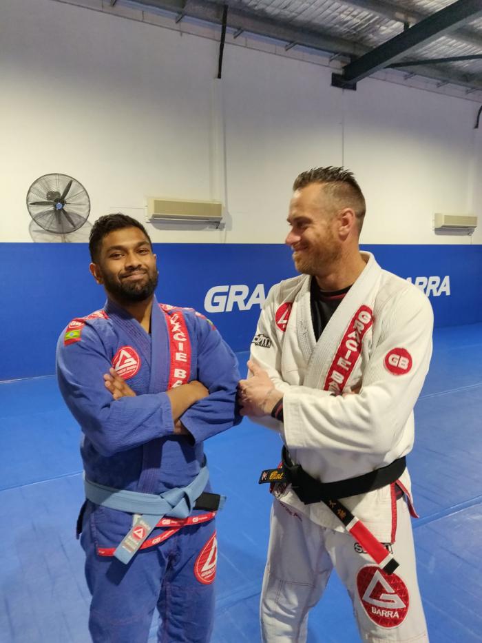 Blue belt · August 24, 2019 · Promoted by Clint Burns