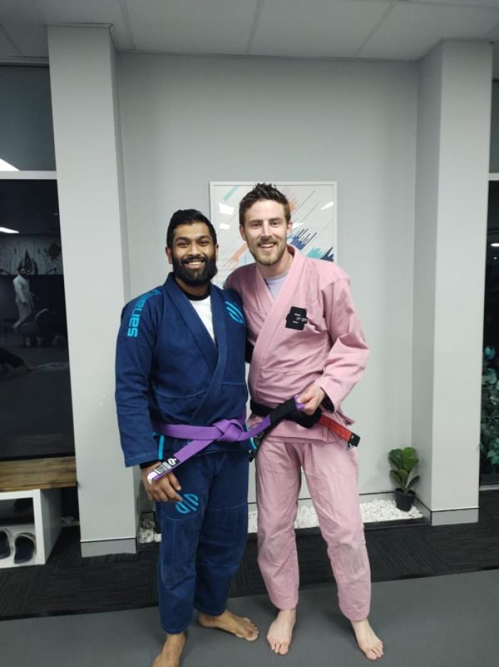 Purple belt · August 22, 2022 · Promoted by Josh Autridge