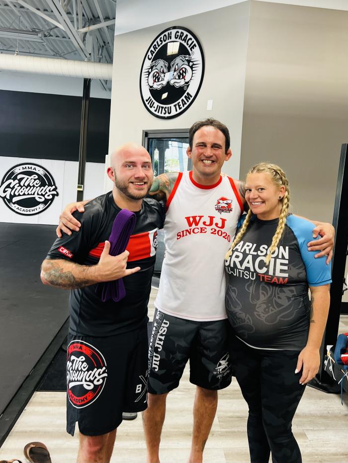Purple belt · April 15, 2023 · Promoted by Joshua Frye