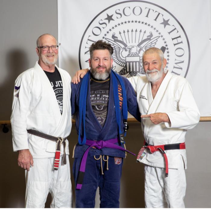 Purple belt · April 15, 2023 · Promoted by Scott Thompson