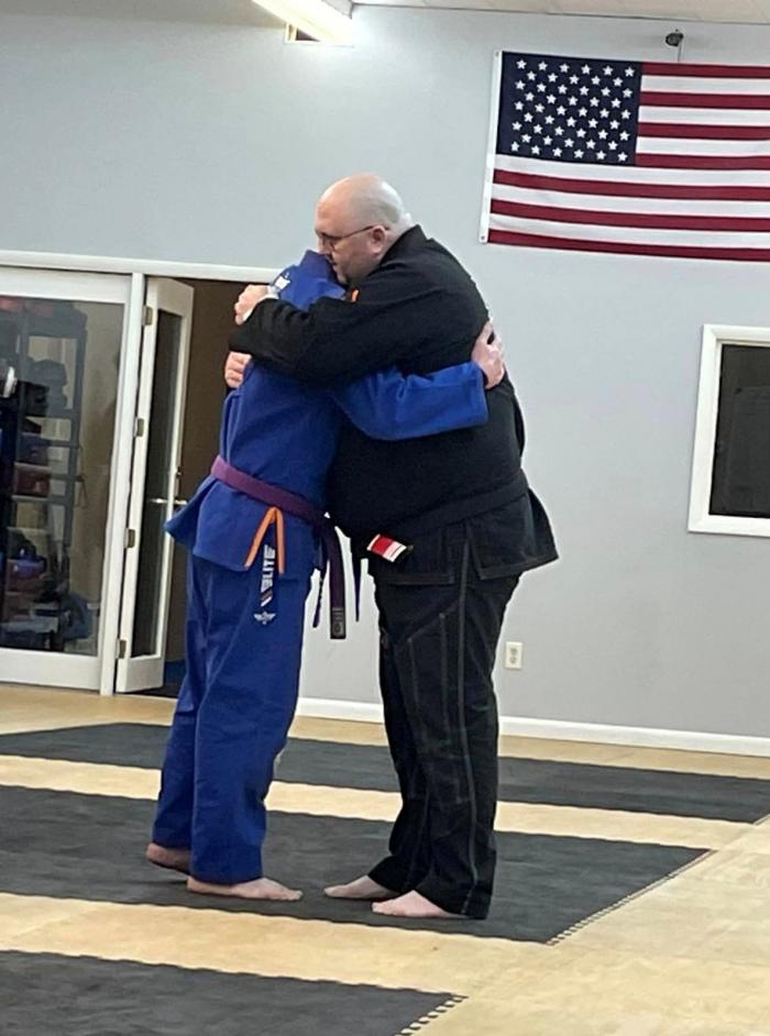 Purple belt · August 4, 2019 · Promoted by Ailson Brites (Jucao) and Walter Johnson