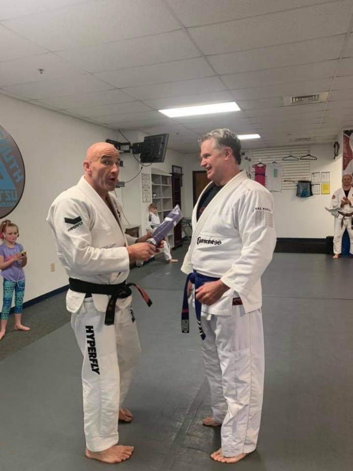 Purple belt · December 18, 2018 · Promoted by John Blunschi
