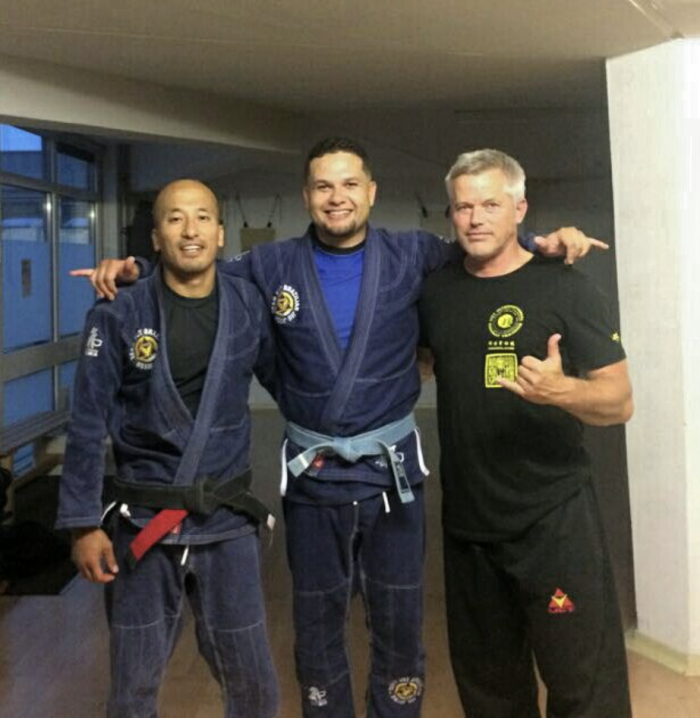 My first professors Pele and Benno (Amsterdam)