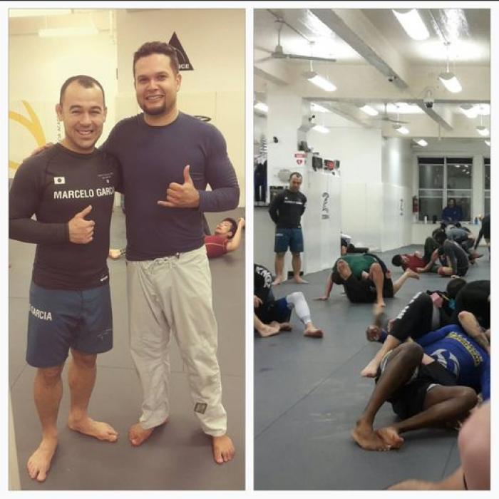 Training at Marcelo Garcia's in NYC