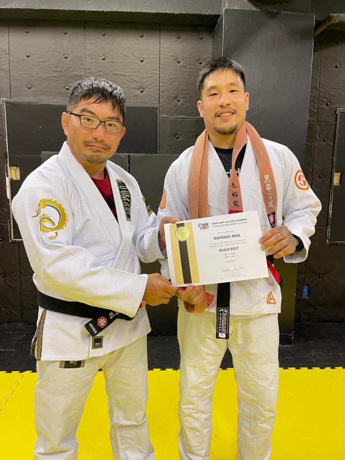 Black belt · April 12, 2023 · Promoted by Edison Kagohara