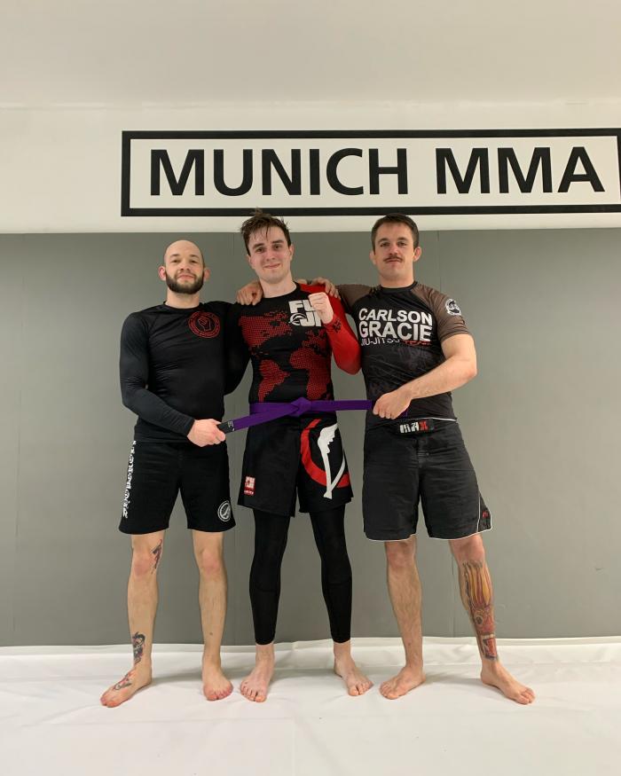 Purple belt · April 18, 2023 · Promoted by Ferdinand Heider