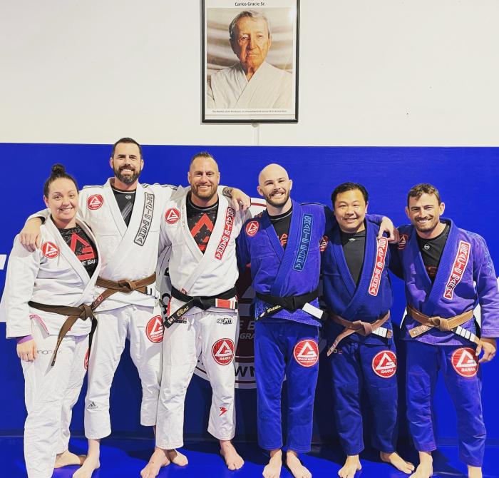 Brown belt · June 21, 2022 · Promoted by Clint Burns