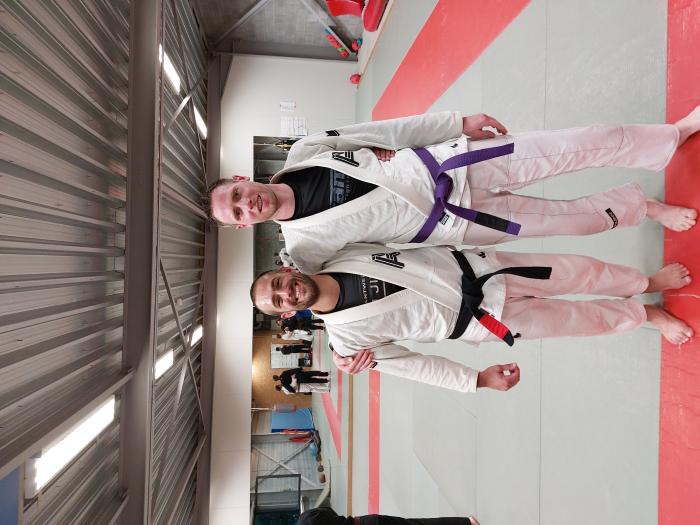 Purple belt · June 6, 2022 · Promoted by Nigel Heylen