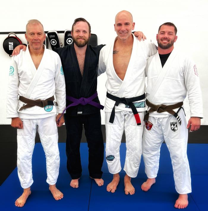 Purple belt · October 2, 2022 · Promoted by Clay Burwell