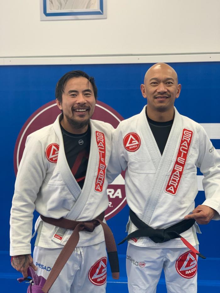 Brown belt · January 11, 2020 · Promoted by Professor Jeff Macatangay/ Professor David Veloria