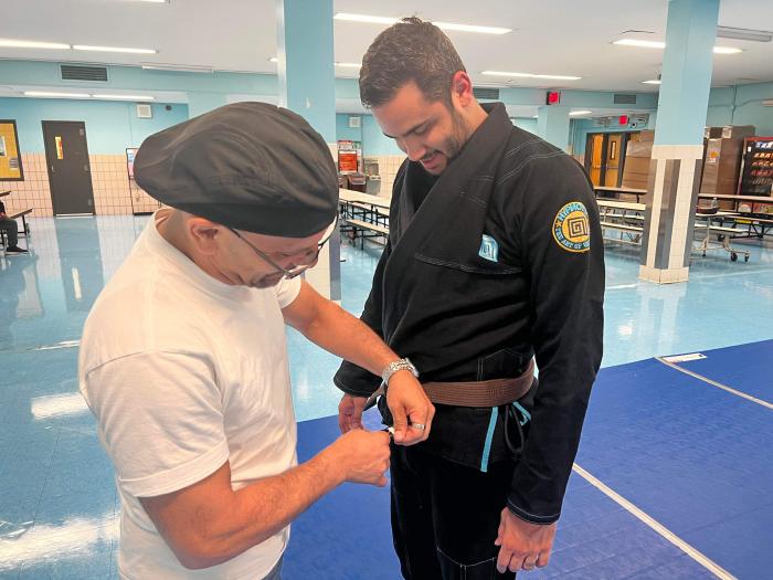 Brown belt · April 17, 2022 · Promoted by Bruce Cabaza Ortiz