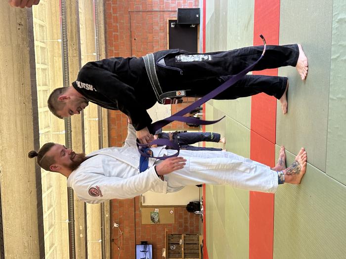 Purple belt · April 22, 2023 · Promoted by Koen Smets