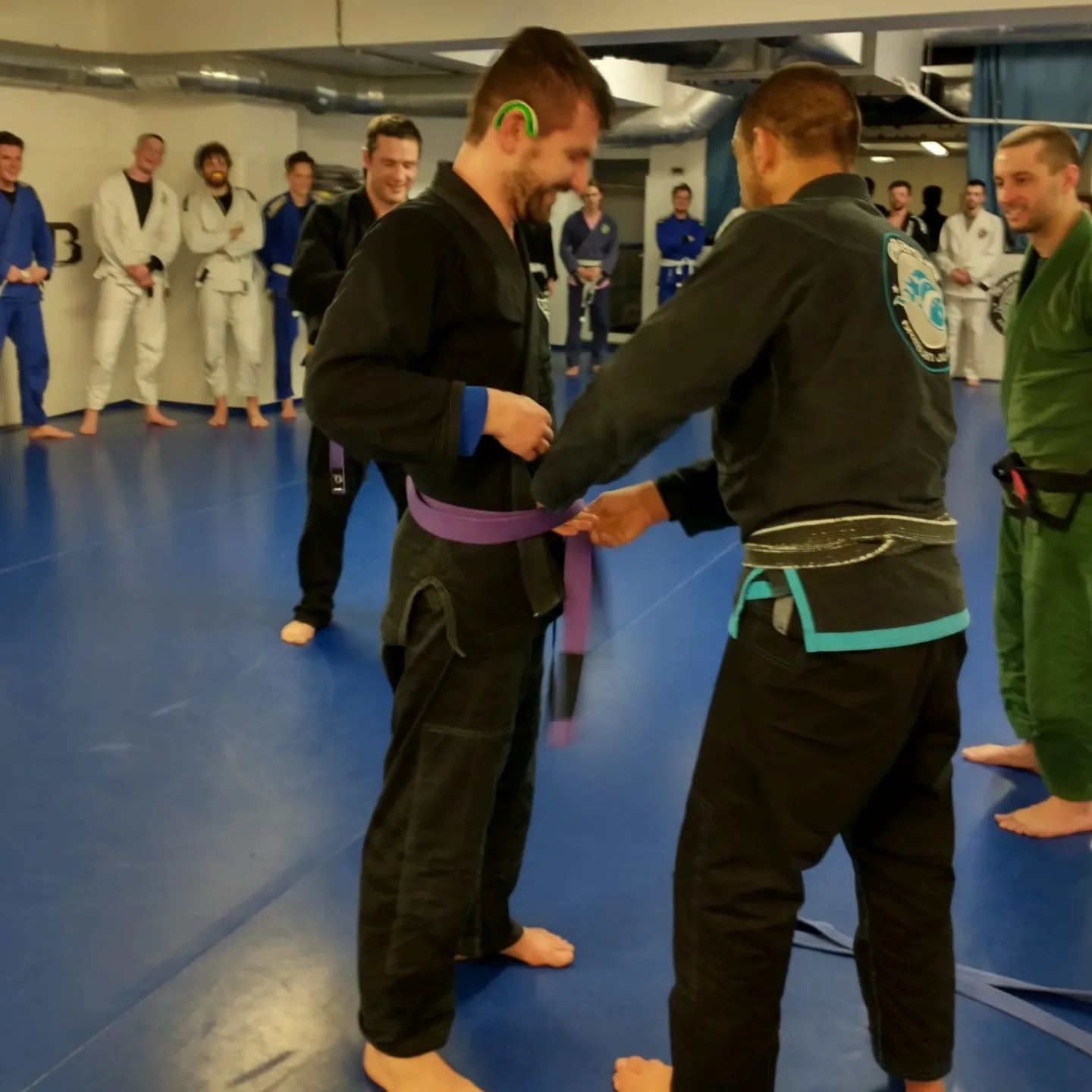 Purple belt · April 20, 2023 · Promoted by Wim Deputter