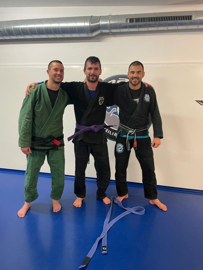 Purple belt · April 20, 2023 · Promoted by Wim Deputter