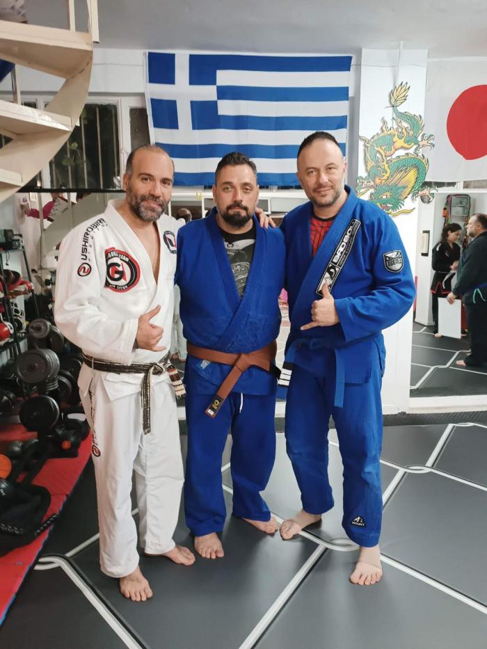 Brown belt · April 22, 2023 · Promoted by Nikos Gougoulas