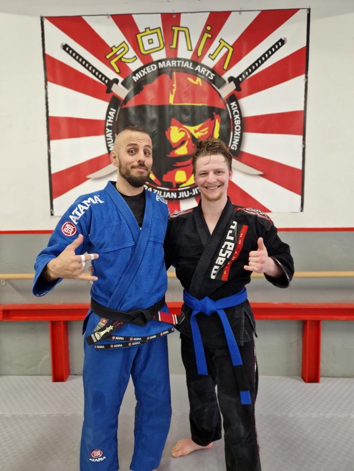 Blue belt · April 23, 2023 · Promoted by Stephan Van Wichelen