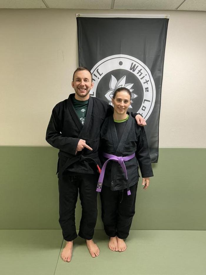 Purple belt · February 25, 2023 · Promoted by Joshua Janis