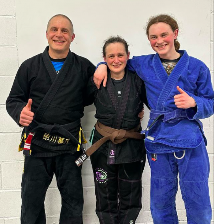 Brown belt · April 10, 2023 · Promoted by Marc Barton