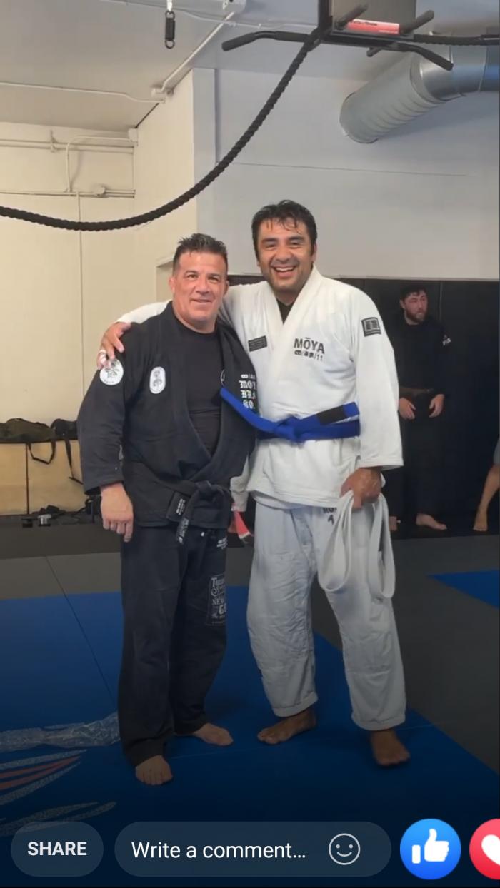 Blue belt · May 31, 2021 · Promoted by Richard Goodwin