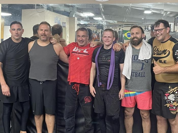 Purple belt · August 27, 2022 · Promoted by Peter Martel