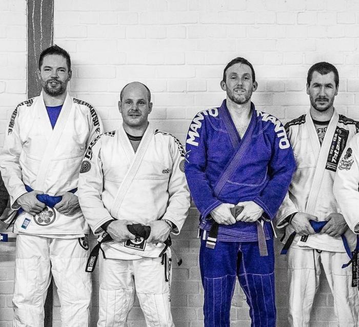Blue belt · November 18, 2014 · Promoted by Jeff Lawson