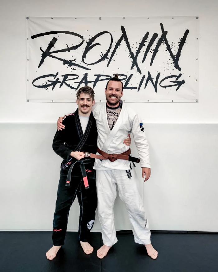 Brown belt · July 4, 2022 · Promoted by Giles Garcia