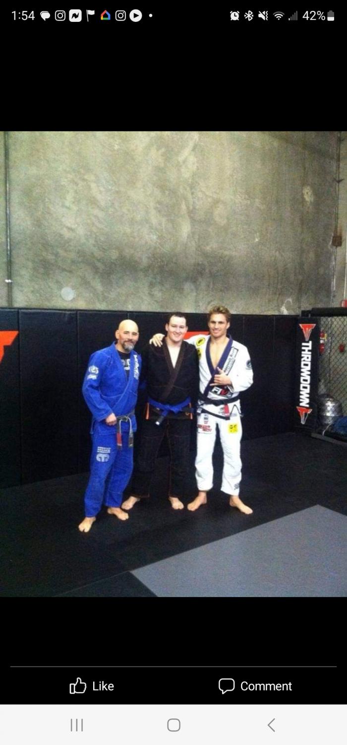 Blue belt · April 23, 2013 · Promoted by George Hissung
