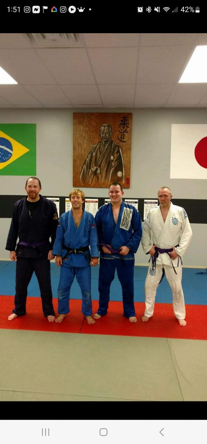 Purple belt · April 30, 2017 · Promoted by Elijah Fletcher
