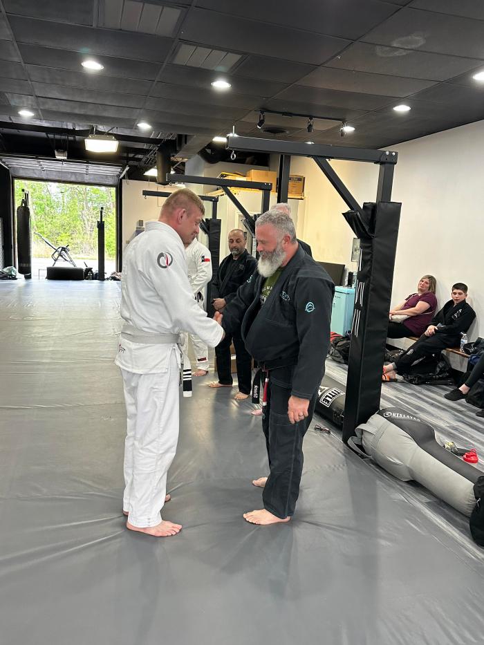 White Belt 3rd stripe